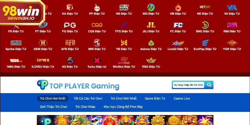 Slotgame vô cùng phong phú và đặc sắc